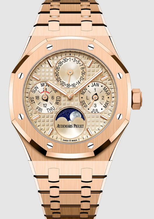 26684OR.OO.1356OR.01 Fake Audemars Piguet Royal Oak Perpetual Calendar 38 watch
